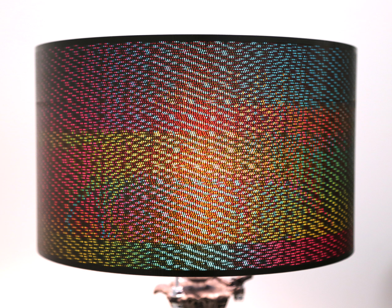 My Summer Project Rainbow Horse Zoetrope Lamp on the Stratasys J750