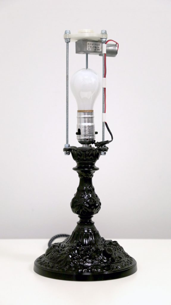 My Summer Project Rainbow Horse Zoetrope Lamp on the Stratasys J750