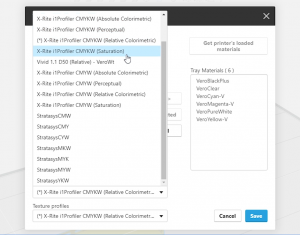 X-Rite Color Profiles in GrabCAD Print